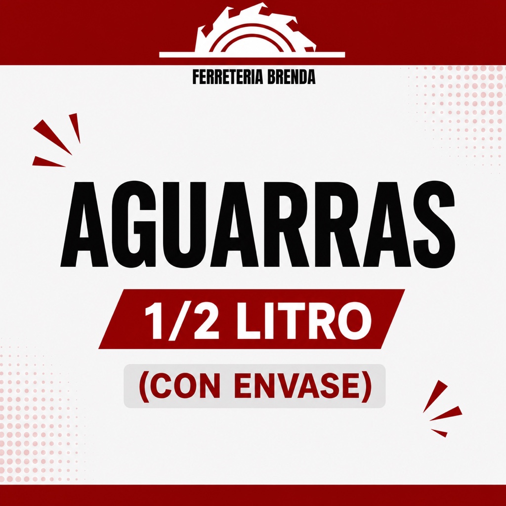 Aguarras 1/2 litro