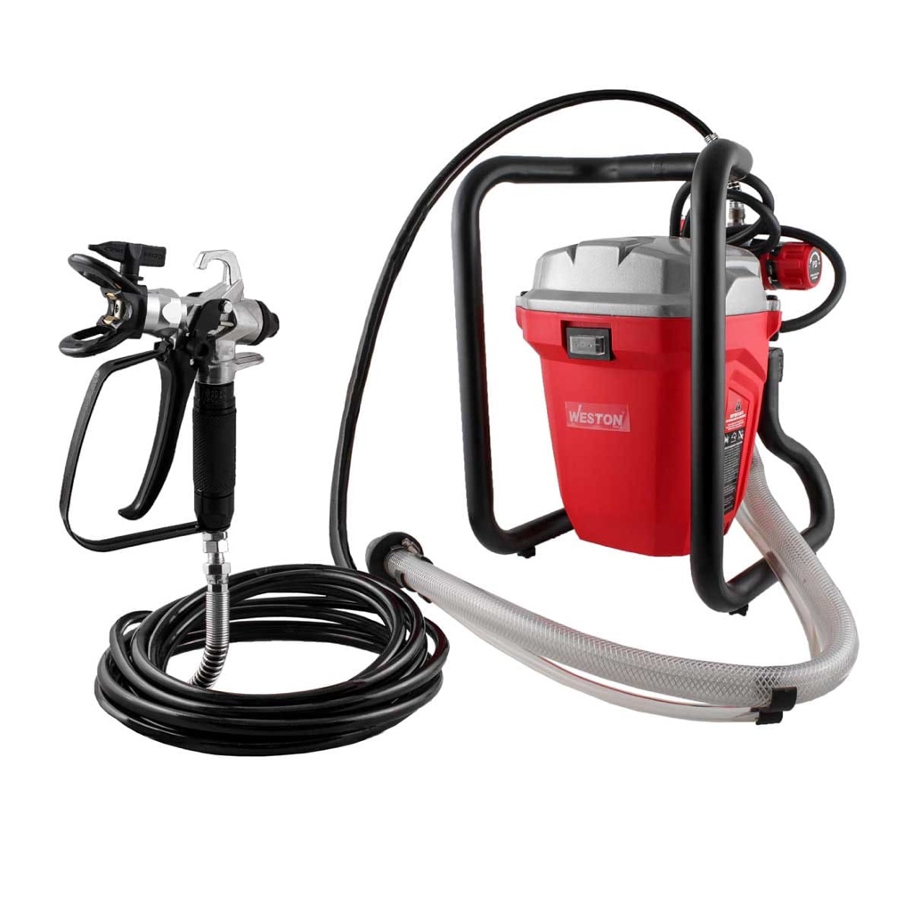 Máquina de Pintura Airless Weston 750W 3000 PSI 110V con Manguera de 7.6 m