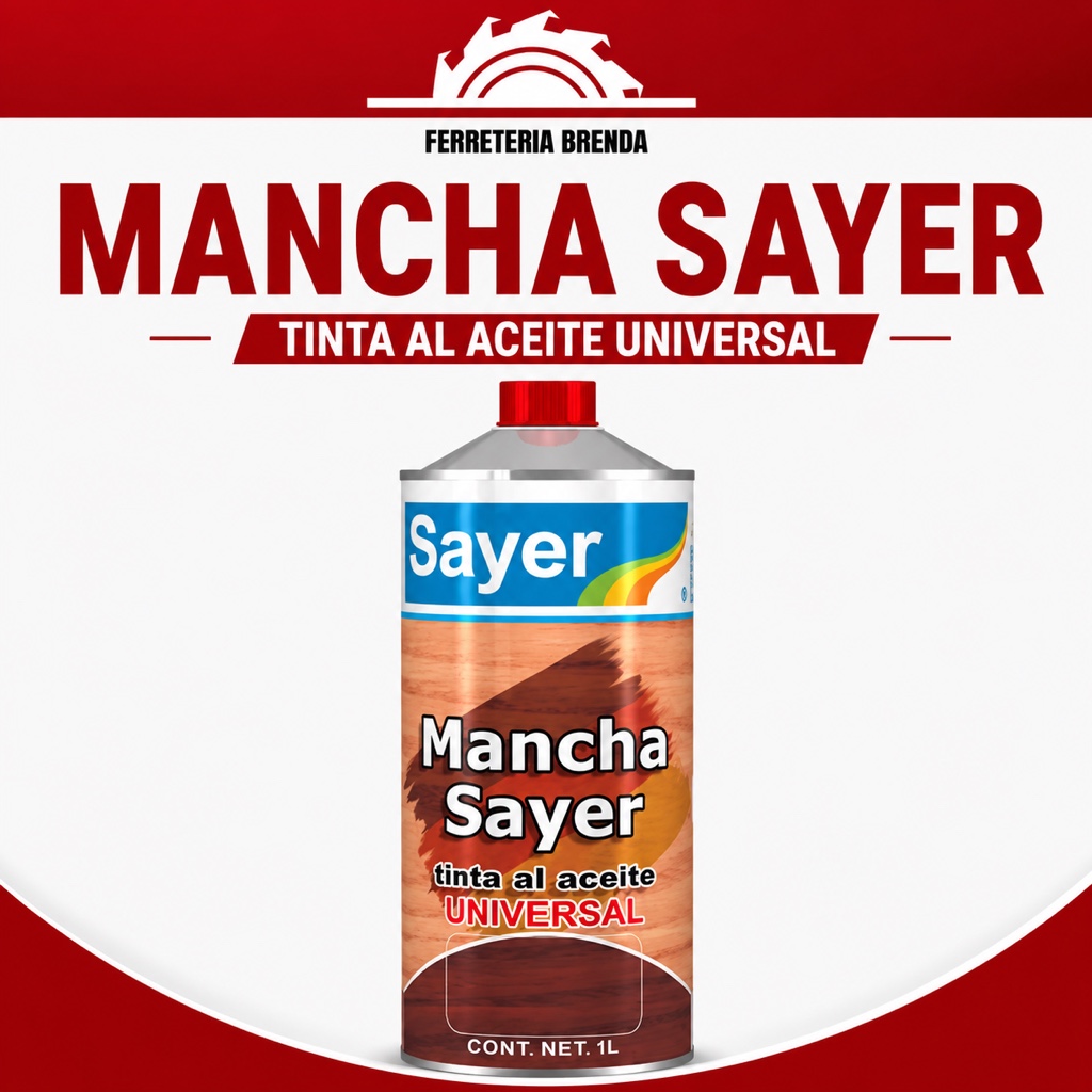 1L Tinta al aceite Sayer Lack (varios tonos)