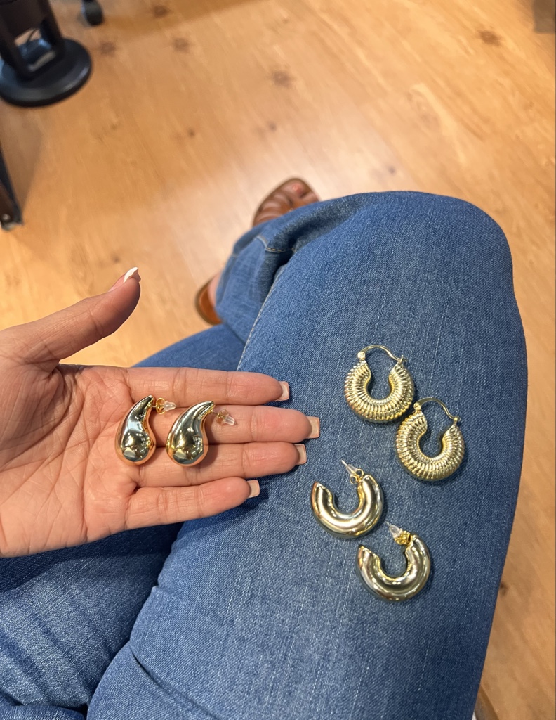 Aretes finos