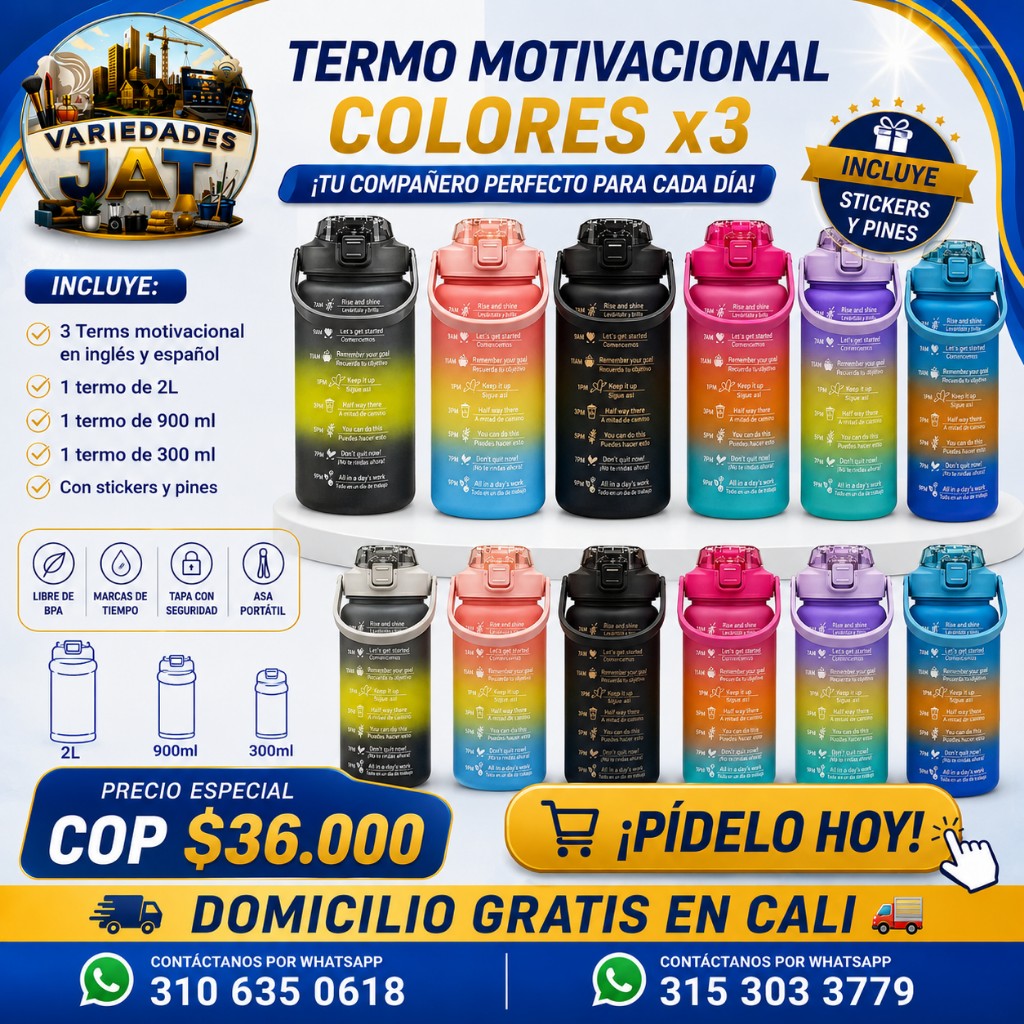 Termo motivacional colores x3