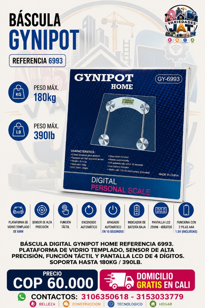 Bascula digital Gynipot