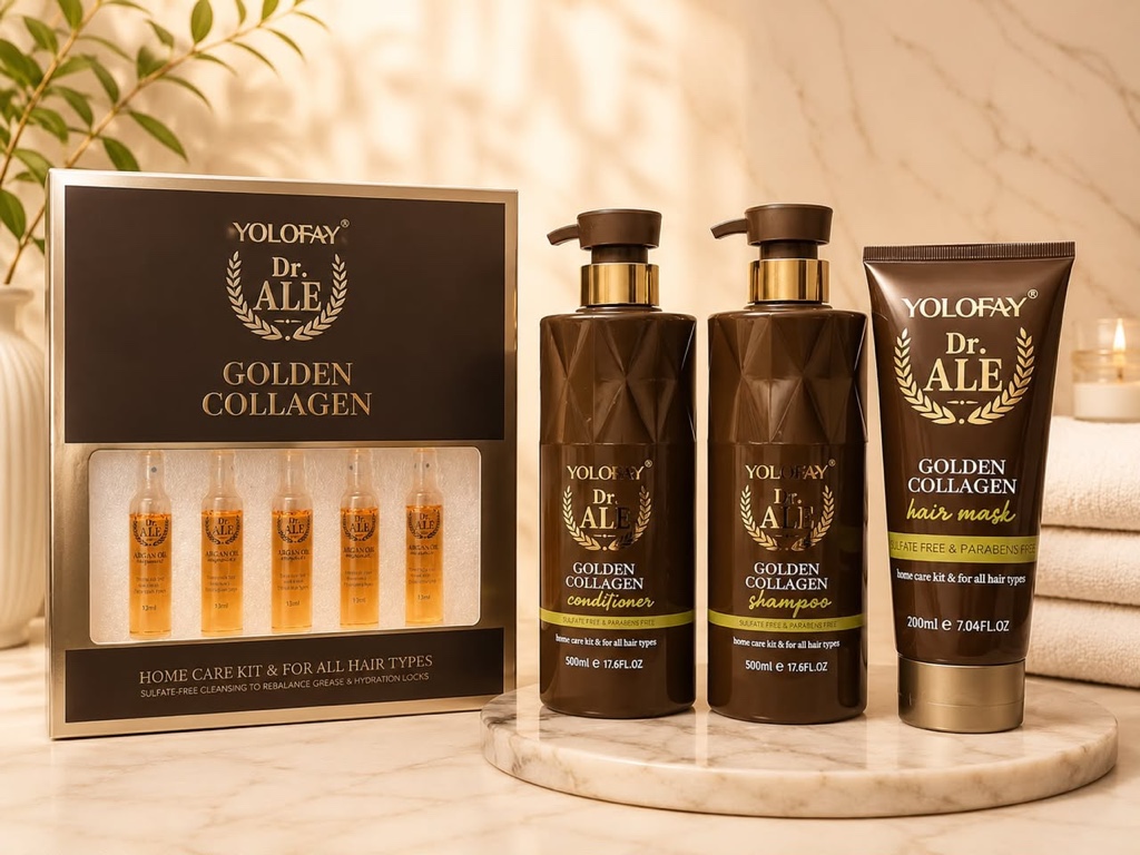 *🤎Set de shampoo, acondicionador y ampollas Dr.Ale 🤎*  Una rutina completa para un cabello más fuerte, hidratado y brillante!   • Para Shampoo: limpia suavemente y fortalece la fibra capilar. • Acondicionador: hidrata, suaviza y facilita el desenredado. • Mascarilla: nutre, repara y ayuda a controlar el frizz. • Ampollas: brindan nutrición intensiva y ayudan a restaurar el cabello dañado.