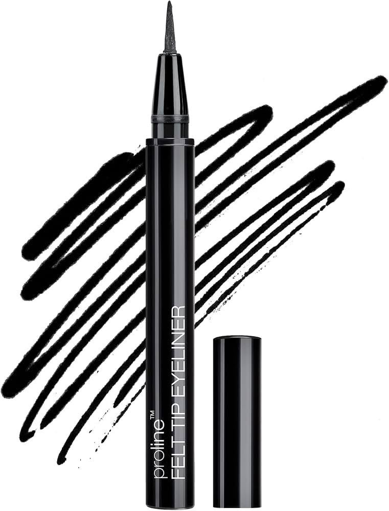🖤 Delineador Proline Felt Tip Eyeliner  Wet N Wild 🖤Un delineador de punta tipo plumón que ofrece un trazo preciso, intenso y de larga duración. Su fórmula de secado rápido permite crear desde líneas finas hasta un delineado más dramático con facilidad.  *Beneficios:* • Color negro intenso. • Punta fina para máxima precisión. • Secado rápido. • Larga duración. • Ideal para delineados sutiles o tipo cat eye.