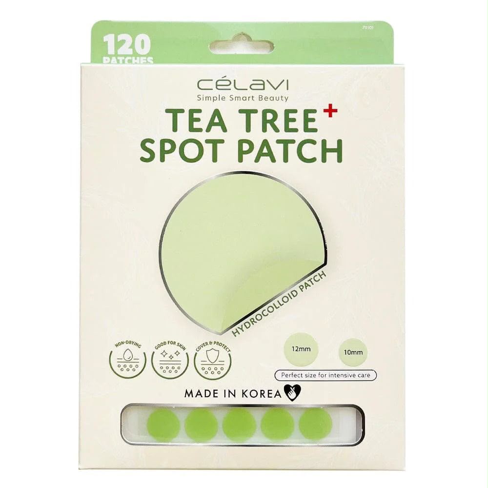 ¡Combate el acné con el poder infalible de nuestros parches de árbol de té (120 unidades)! Elaborados con aceite natural de árbol de té, estos parches eliminan las imperfecciones y calman tu piel. ¡Atrévete y vence tus brotes hoy mismo!