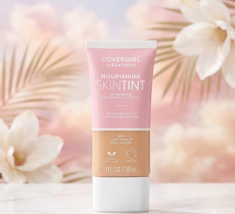 Su cobertura ligera unifica el tono de la piel y le aporta un aspecto radiante y saludable. Enriquecida con leche de coco y extracto de aloe, proporciona una hidratación inmediata y duradera que revitaliza la luminosidad del rostro, dejando la piel nutrida y con un aspecto fresco.
