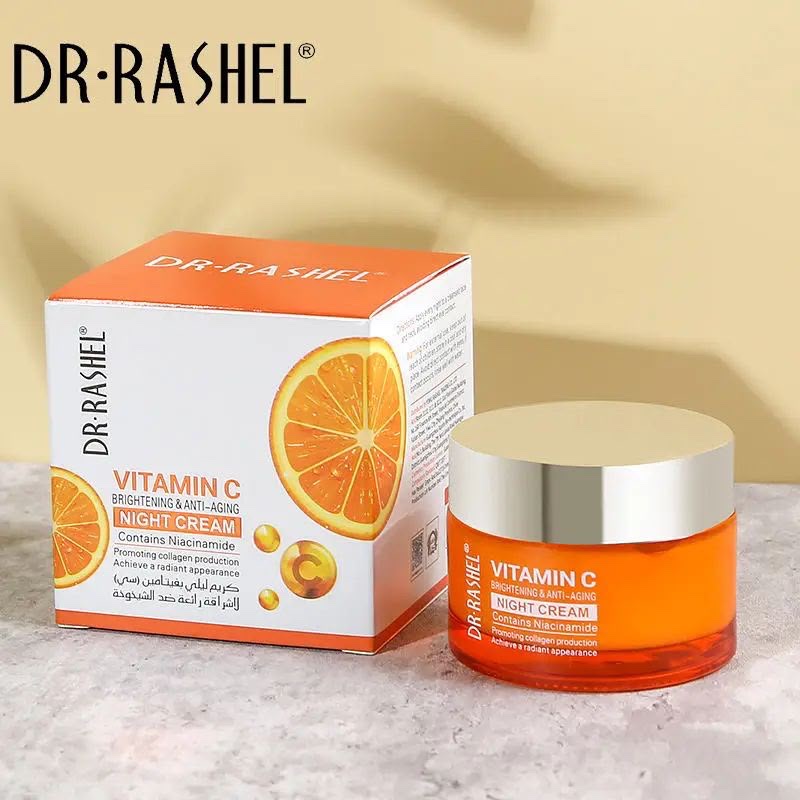 *🧡CREMA FACIAL VITAMINA C NIGHT🧡* Despierta con una piel más luminosa, suave e hidratada. Esta crema de noche con Vitamina C y Niacinamida ayuda a mejorar el tono de la piel, aportar luminosidad y combatir los signos visibles de la edad mientras duermes.  Beneficios: • Ilumina y unifica el tono de la piel. • Ayuda a reducir la apariencia de manchas e imperfecciones. • Hidrata profundamente durante la noche. • Favorece una piel con apariencia más firme y saludable. • Su textura ligera se absorbe