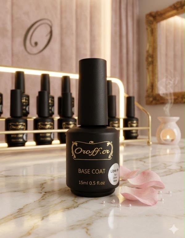Nuestra Base Coat profesional prepara la superficie de la uña para una adherencia máxima, evitando desprendimientos y protegiendo tu uña natural.