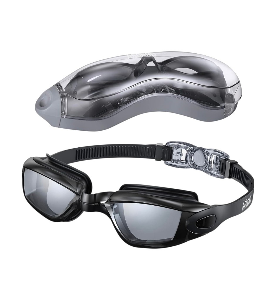 Lentes de natación sin fugas, protección completa para adultos y jóvenes