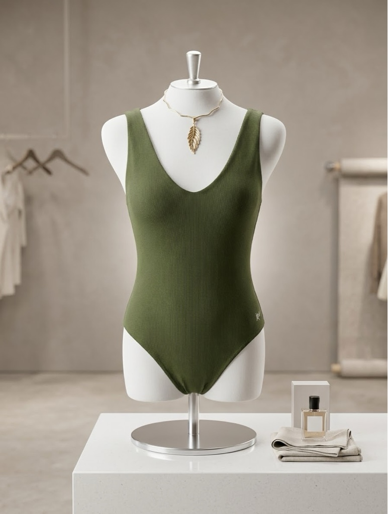 BODY D/TELA ALICRADO MIEL