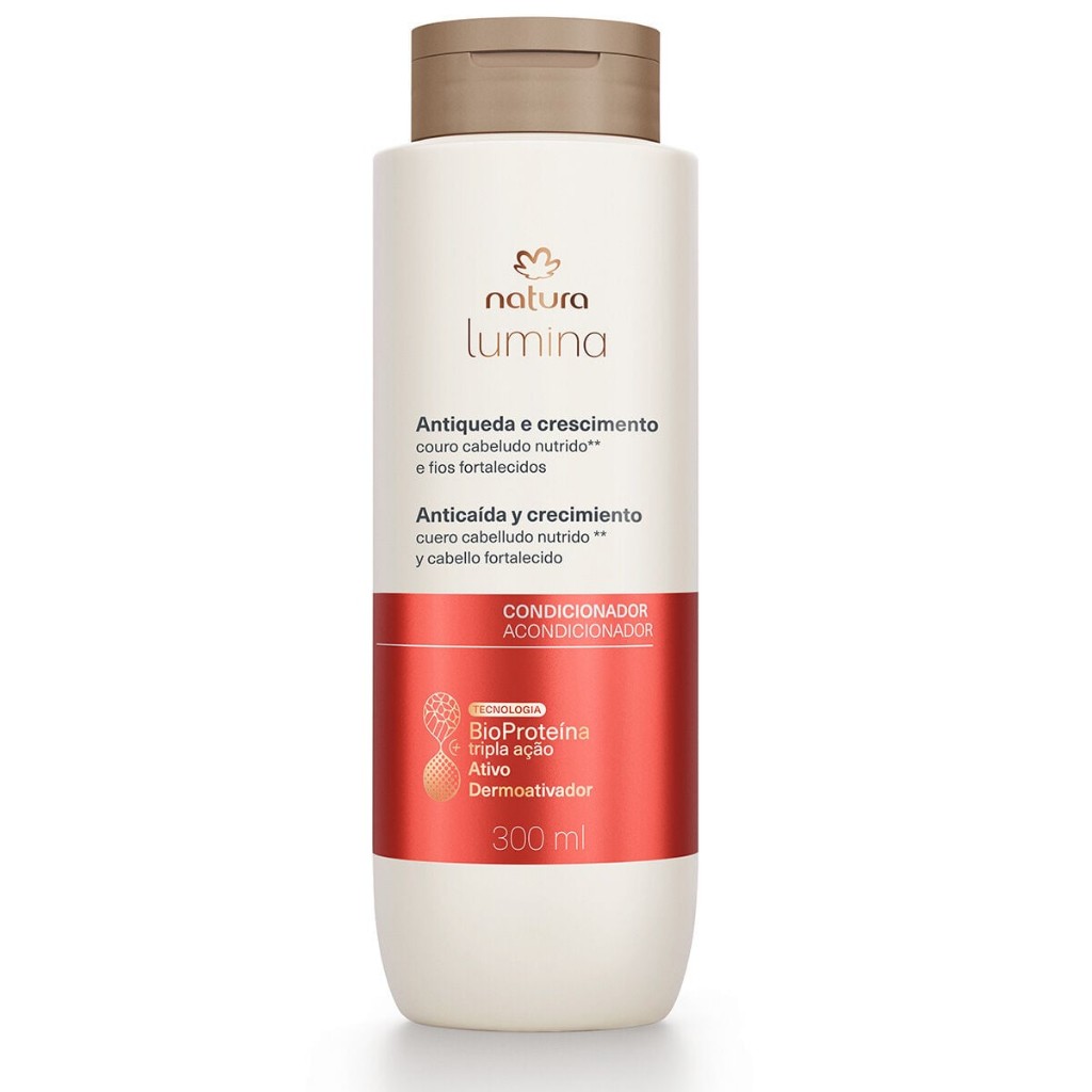 Acondicionador Anticaída y Crecimiento Lumina 300ml, (Spray de aminoácidos pre secado restauración y lisos prolongados cabello liso y alisado)