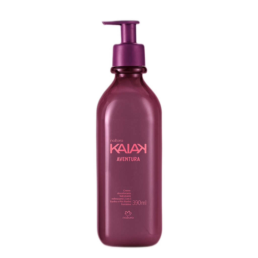 Crema Hidratante corporal para todo tipo de piel Kaiak Aventura femenino 390ml