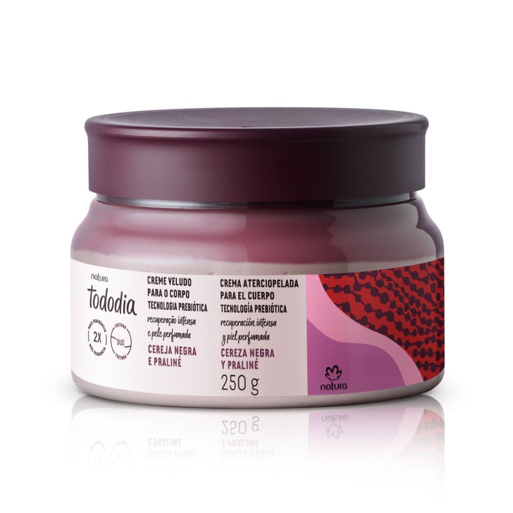 Crema Corporal Cereza Negra y Praline, femenino 250ml
