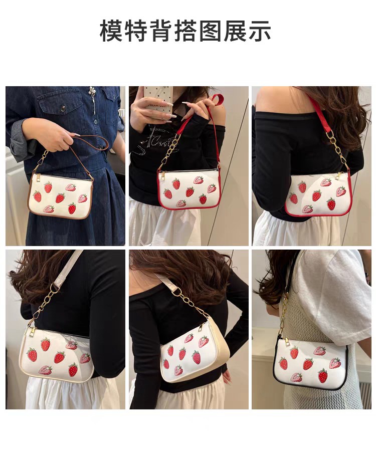Cartera frutilla 062