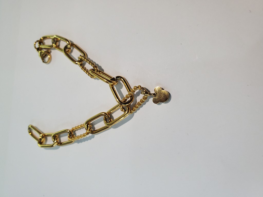 Pulsera dorada de Mickey Mosue