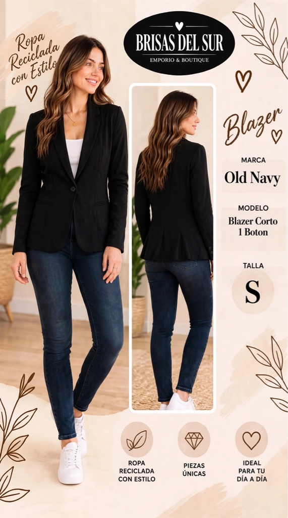 Old Navy blazer negro