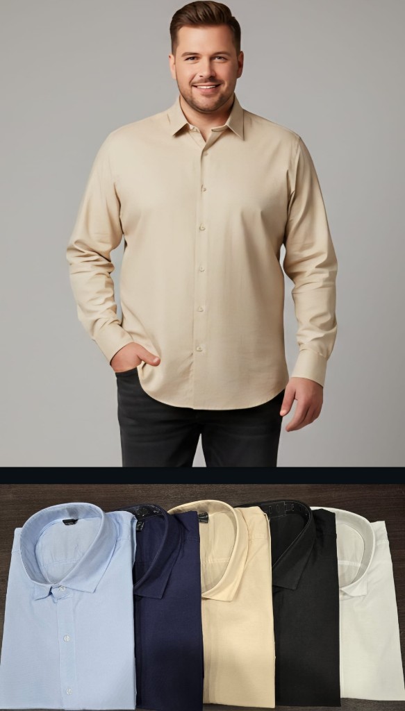 Especial liso rigido camisa