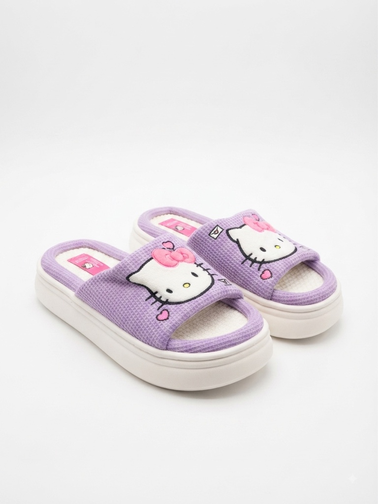 Hello Kitty sandalias lila