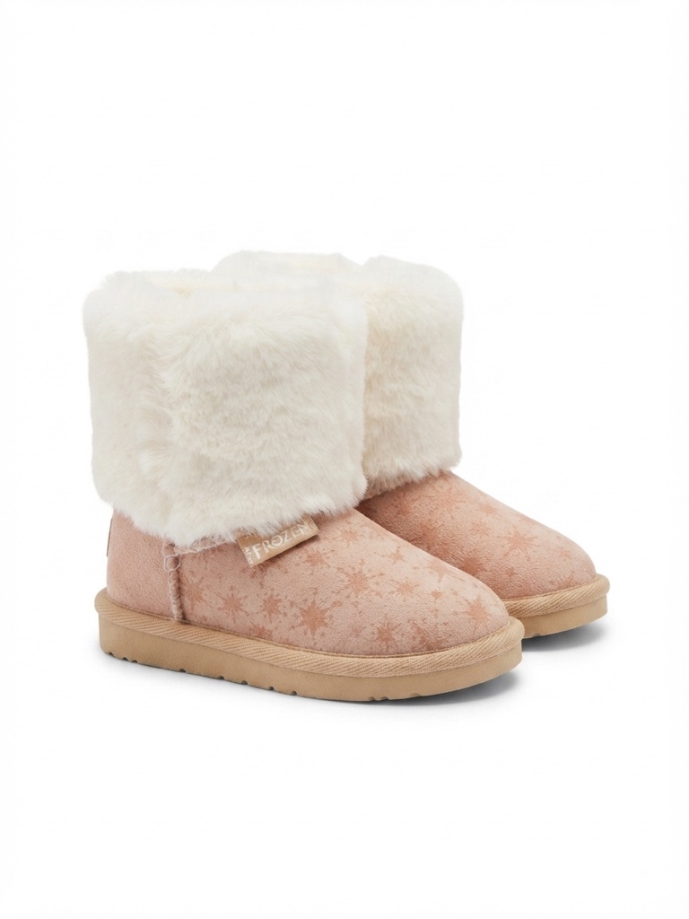 Botas rosa peluche FROZEN