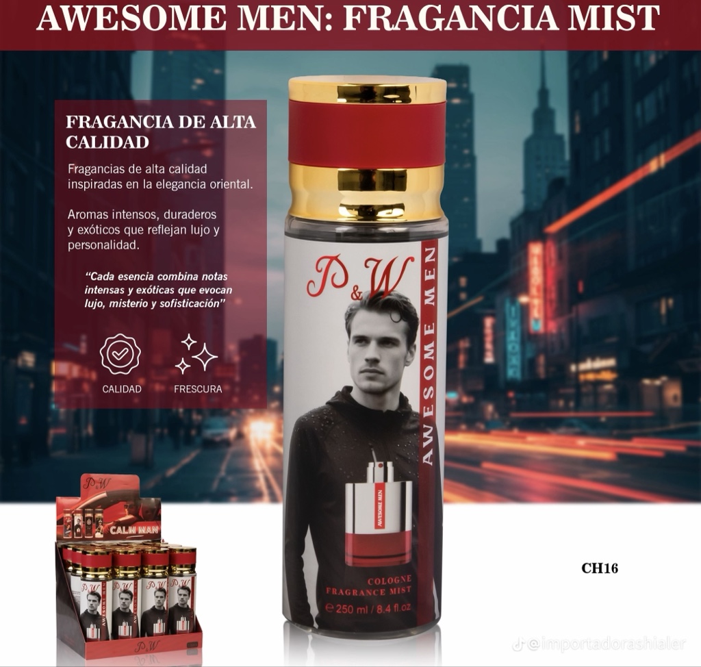 Awesome Men Fragancia Mist