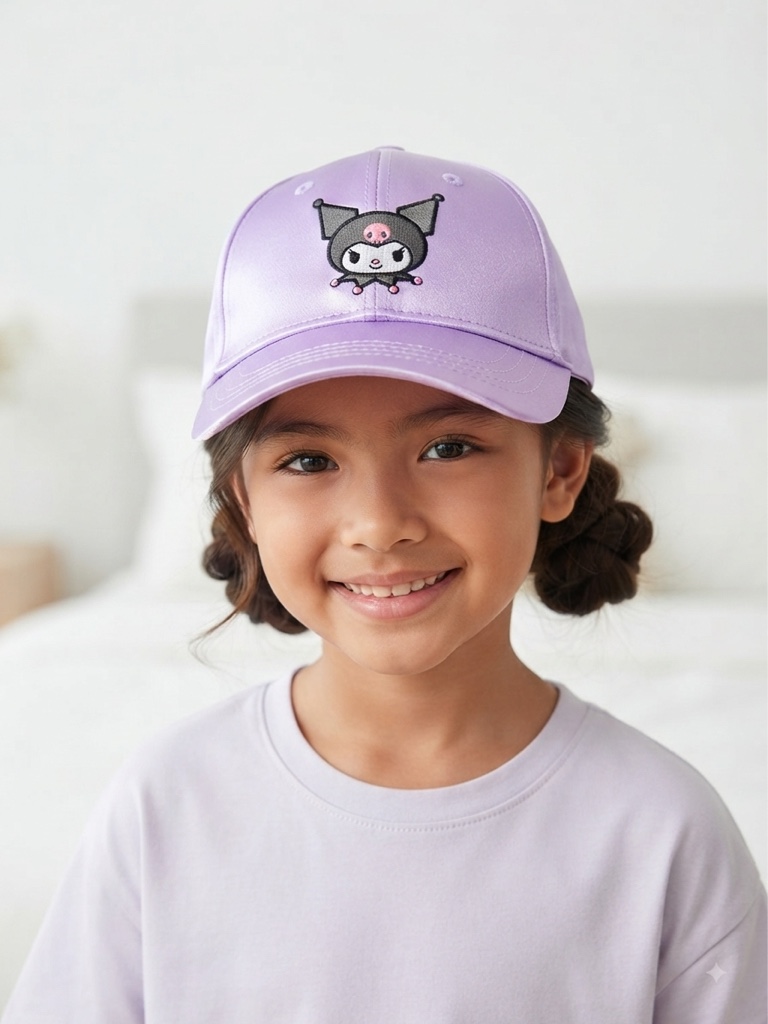 Gorra lila Kuromi morado