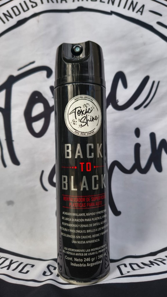 Toxic Shine Back To Black aerosol