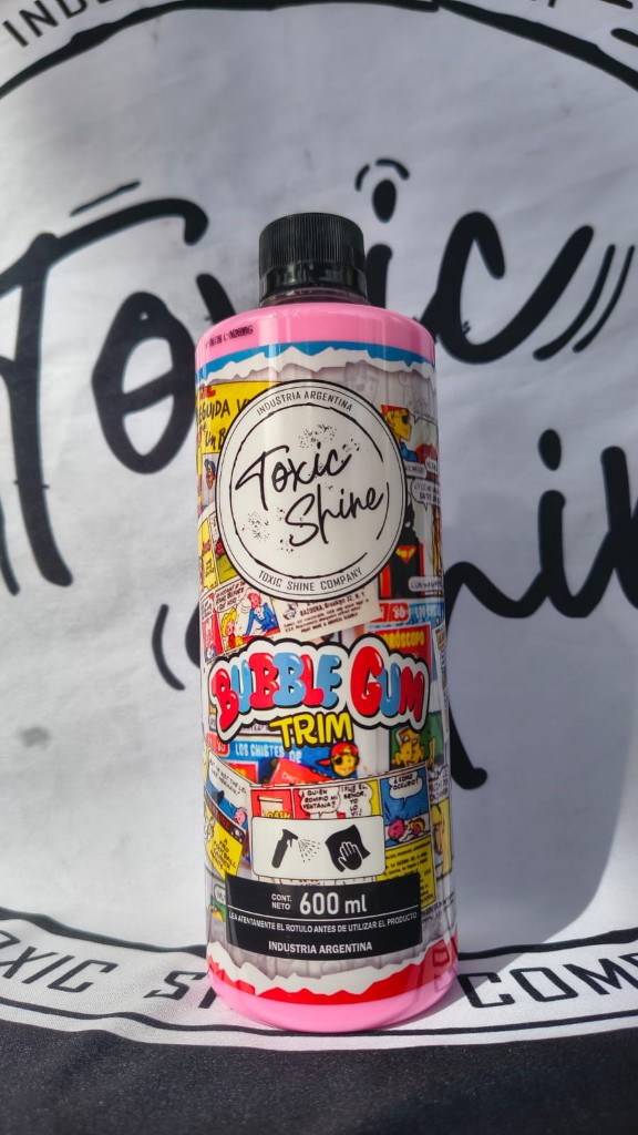 Toxic Shine Bubble Gum 600ml