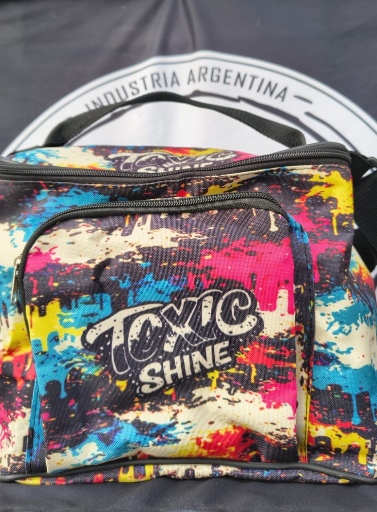 Toxic Shine bolso multicolor