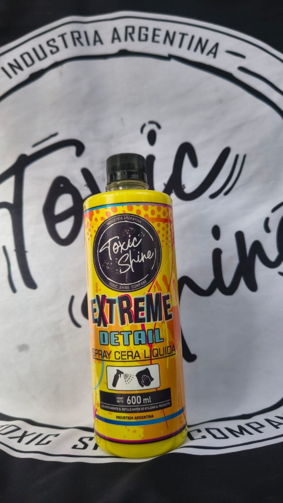Toxic Shine Extreme Detail spray cera liquida 600ml