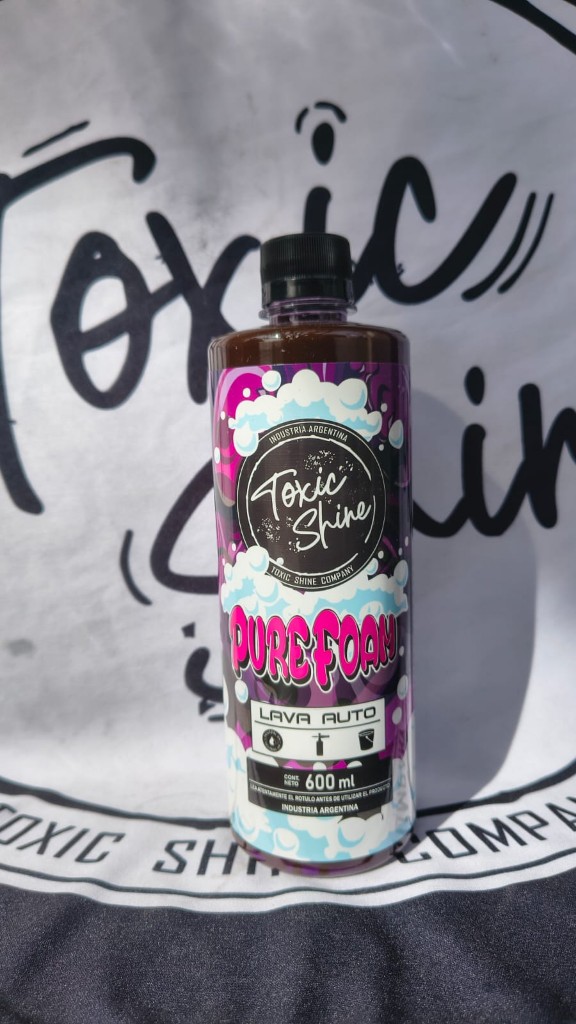 Toxic Shine Pure Foam lava auto 600ml