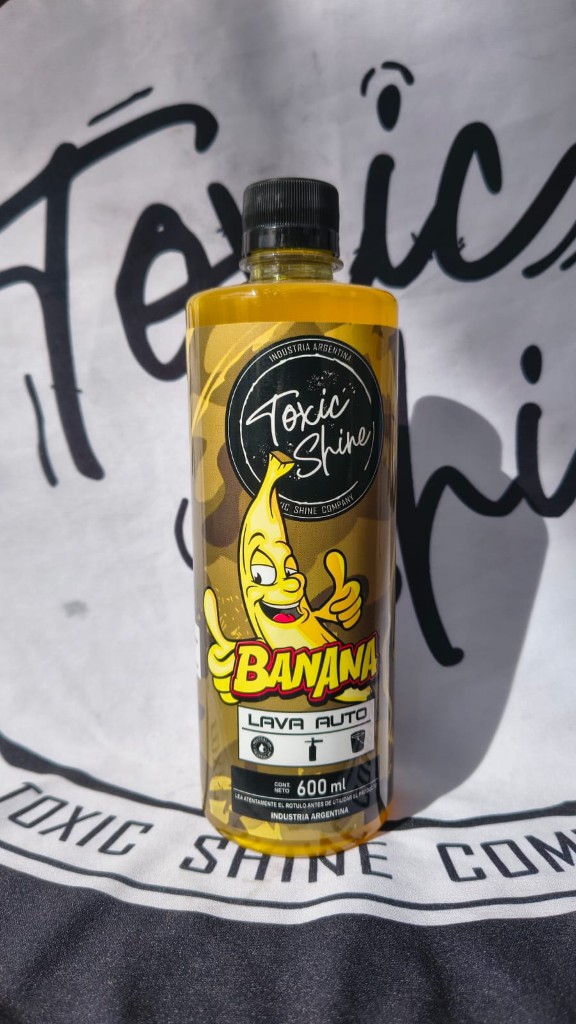 Toxic Shine Banana lava auto 600ml