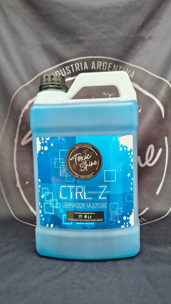 Toxic Shine CTRL-Z limpiador multiuso 4L galon