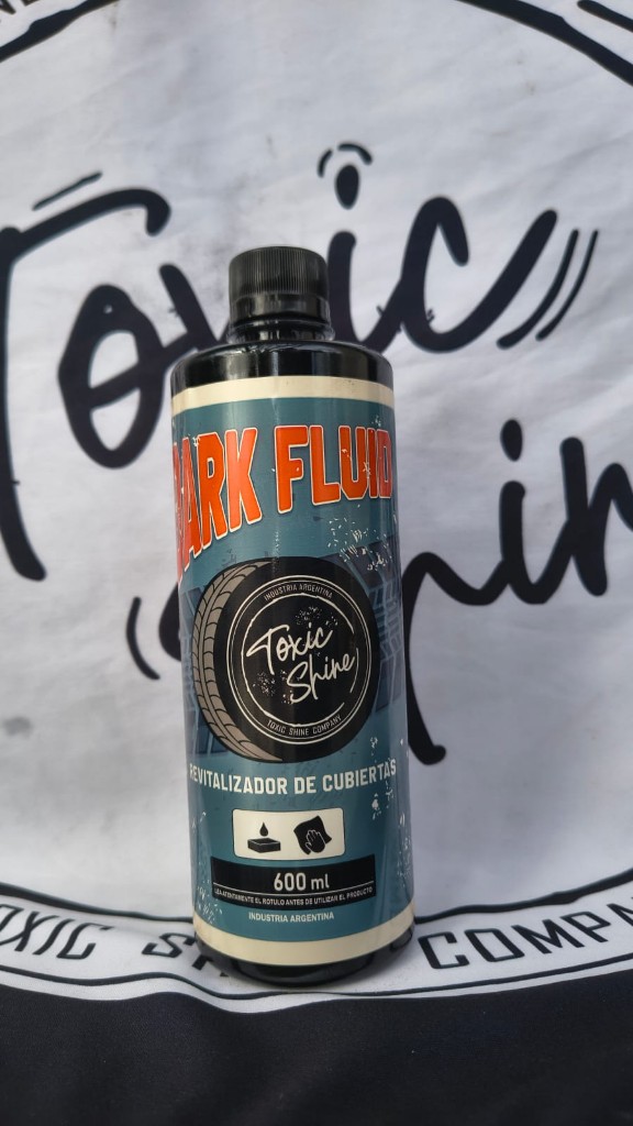 Toxic Shine Dark Fluid revitalizador negro 600ml