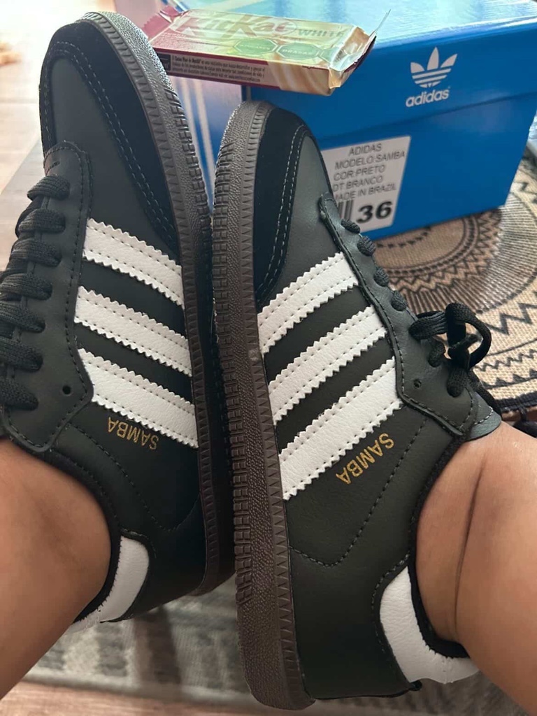 Adidas samba primera línea, COLOR marrón, negro y bordo