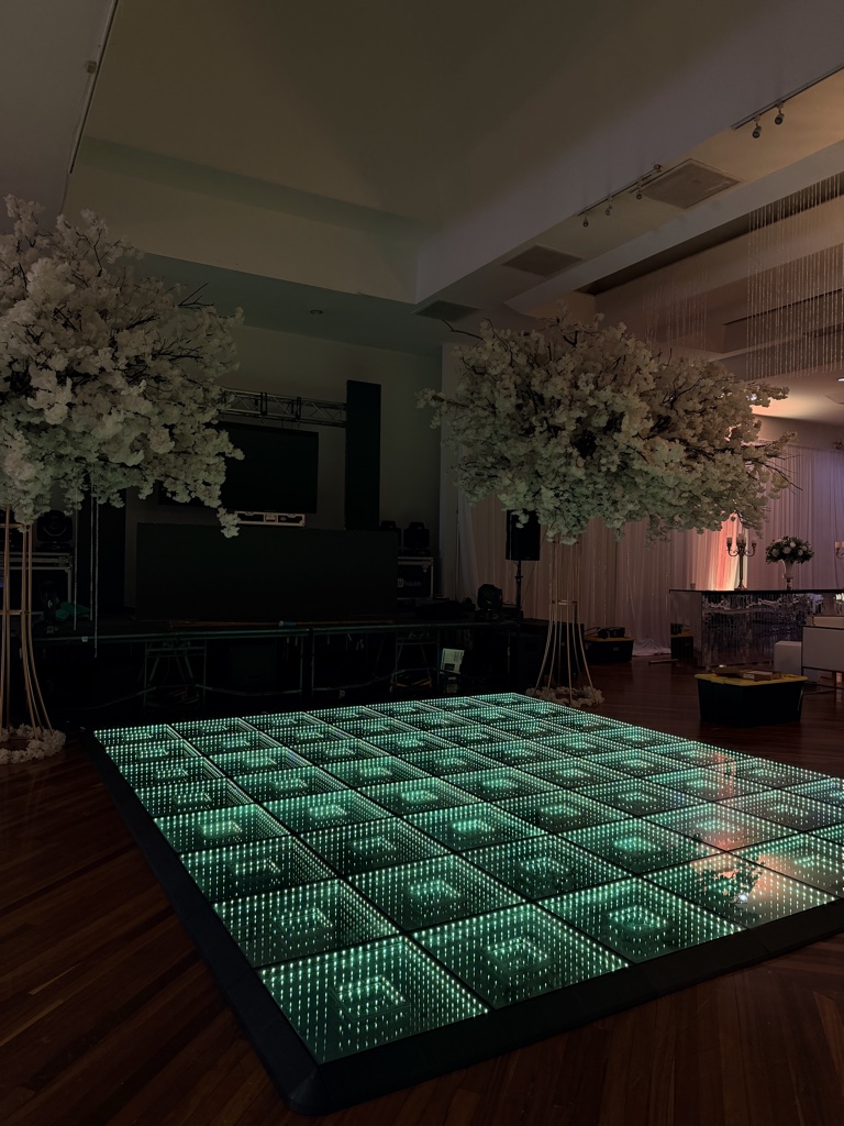 PISO LED DOBLE INFINITO