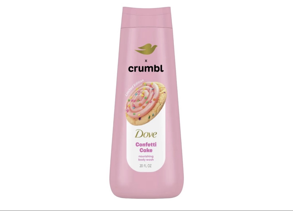 Dove Confetti Cake