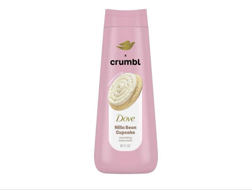 Dove body Wash nilla cupcake