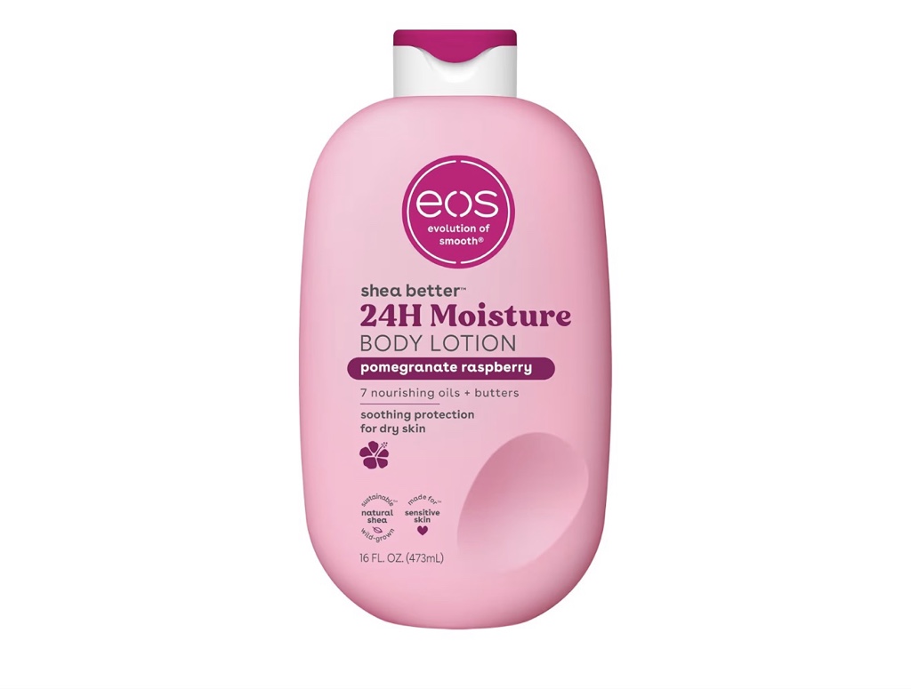 eos crema corporal pomegranate raspberry