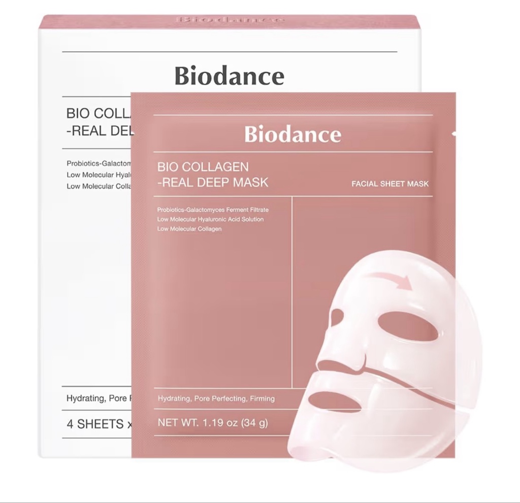 BIODANCE Bio-Collagen Real Deep Mask (Mascarilla Rosa)
