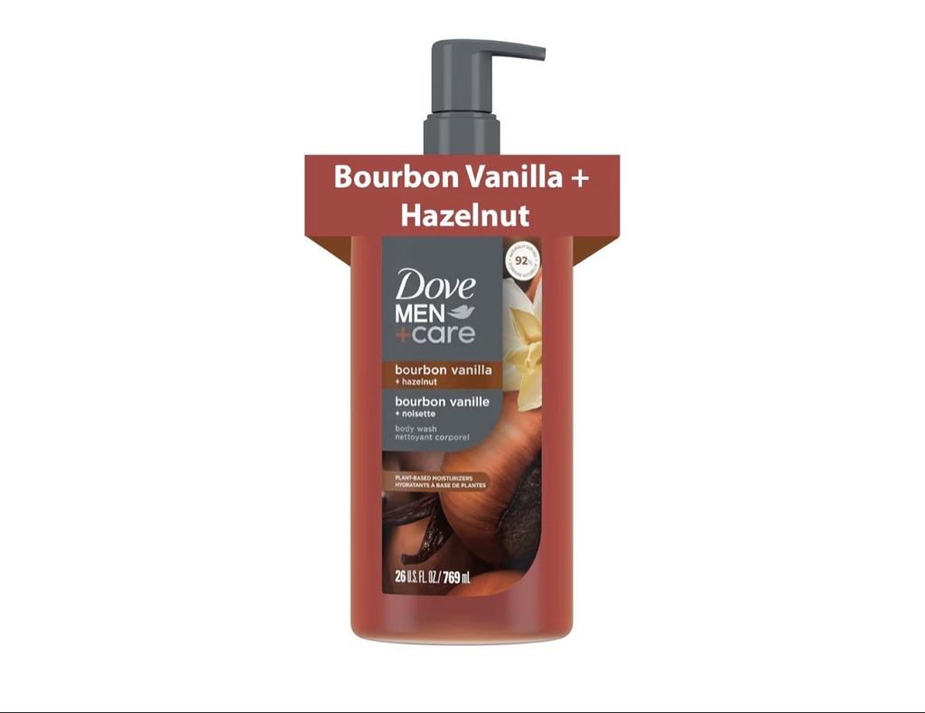 Dove Men+Care Bourbon Vanilla + Hazelnut