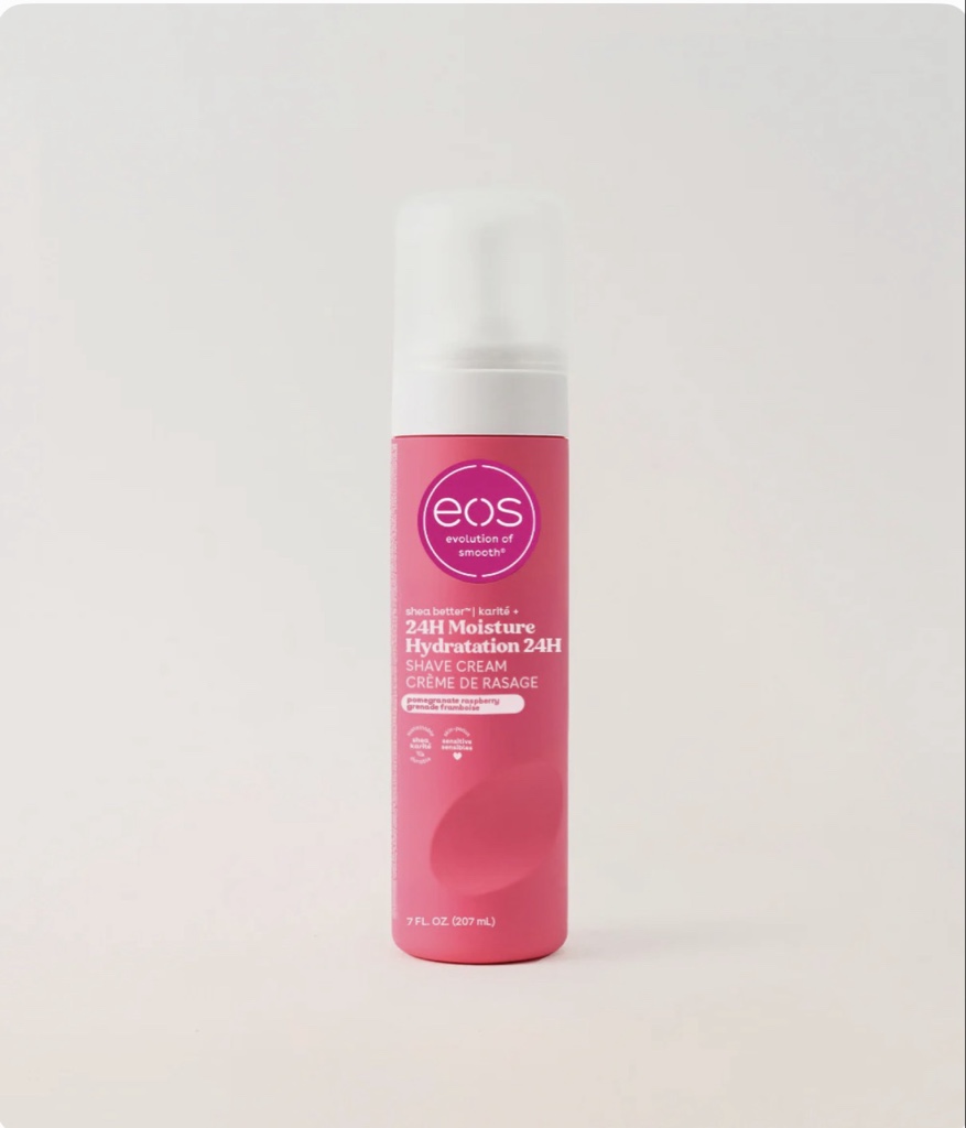 eos crema de afeitar pomegranate raspberry