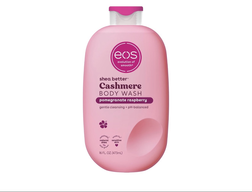 eos body Wash pomegranate raspberry