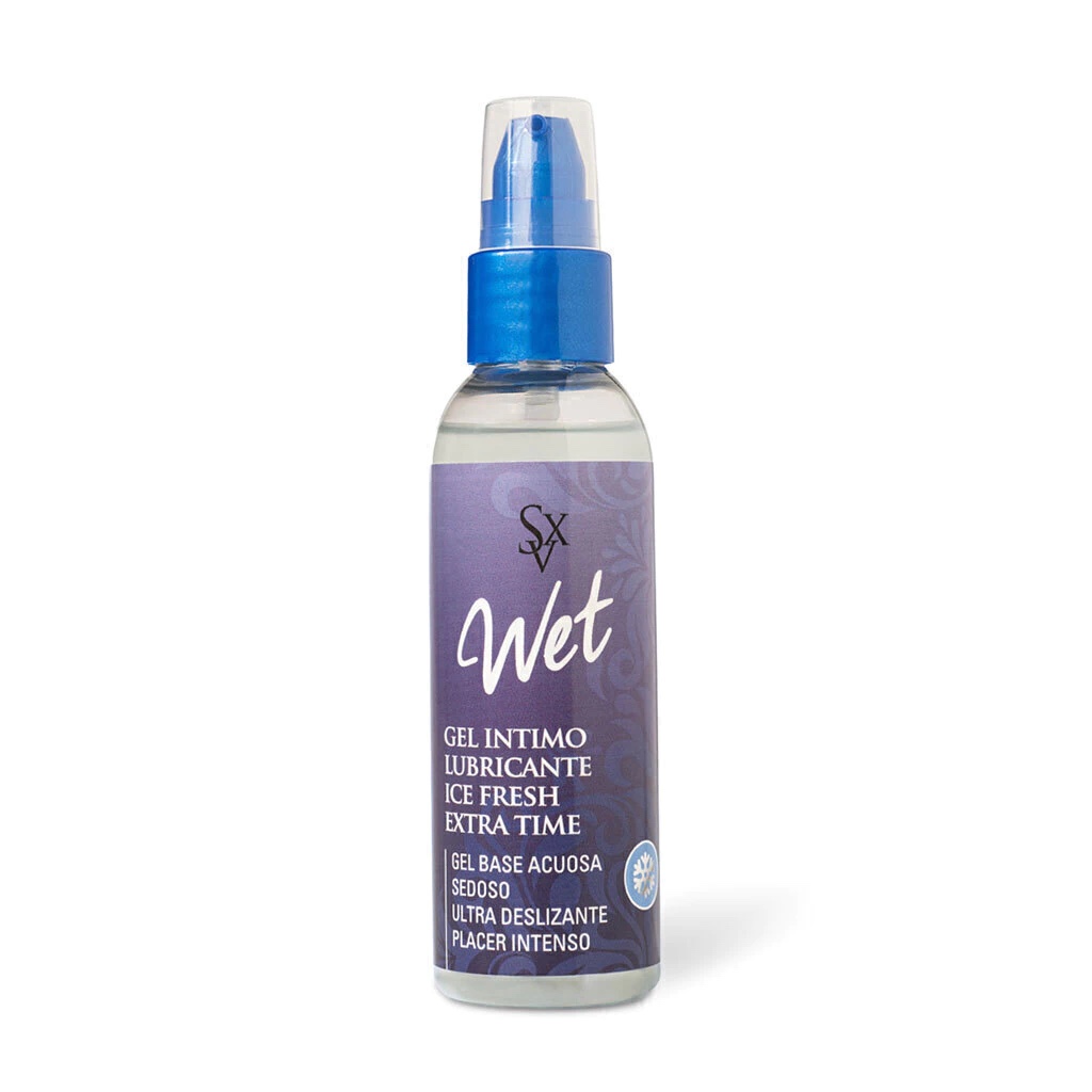 Lubricante Wet Ice Fresh Extra Time