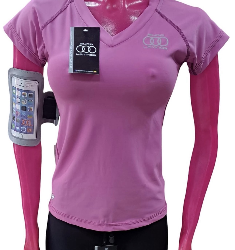 Camiseta compresión mujer