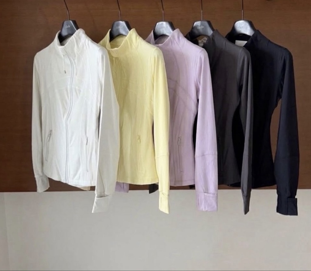 Chaqueta licra cremallera