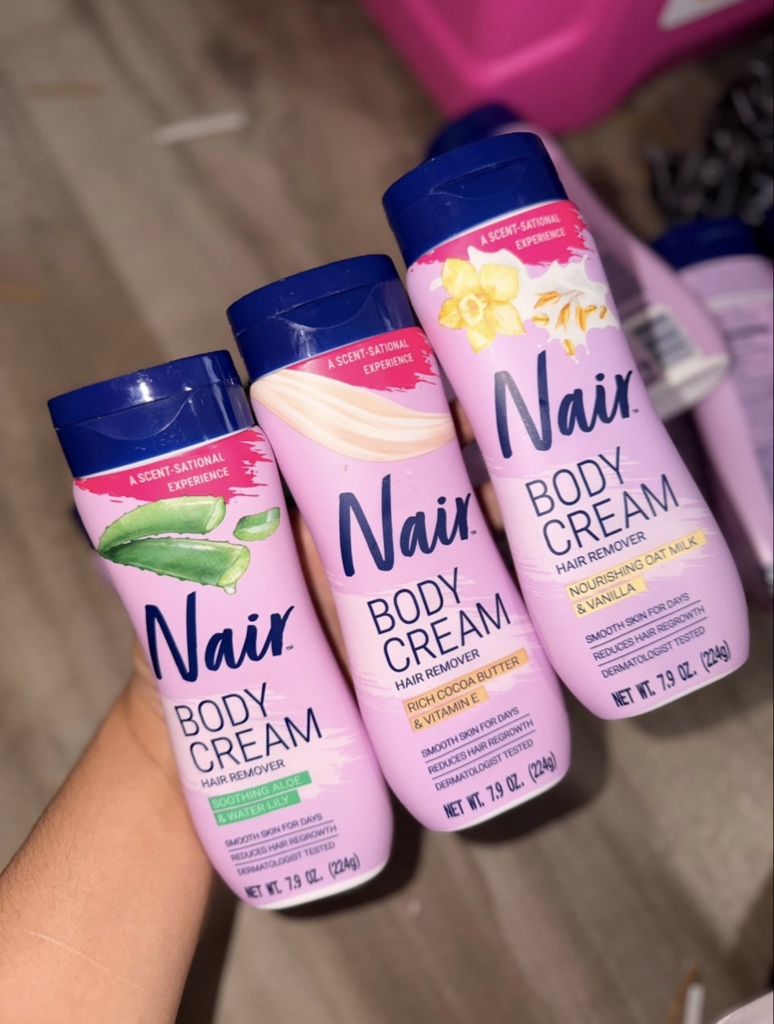 Crema Nair removedora de bellos