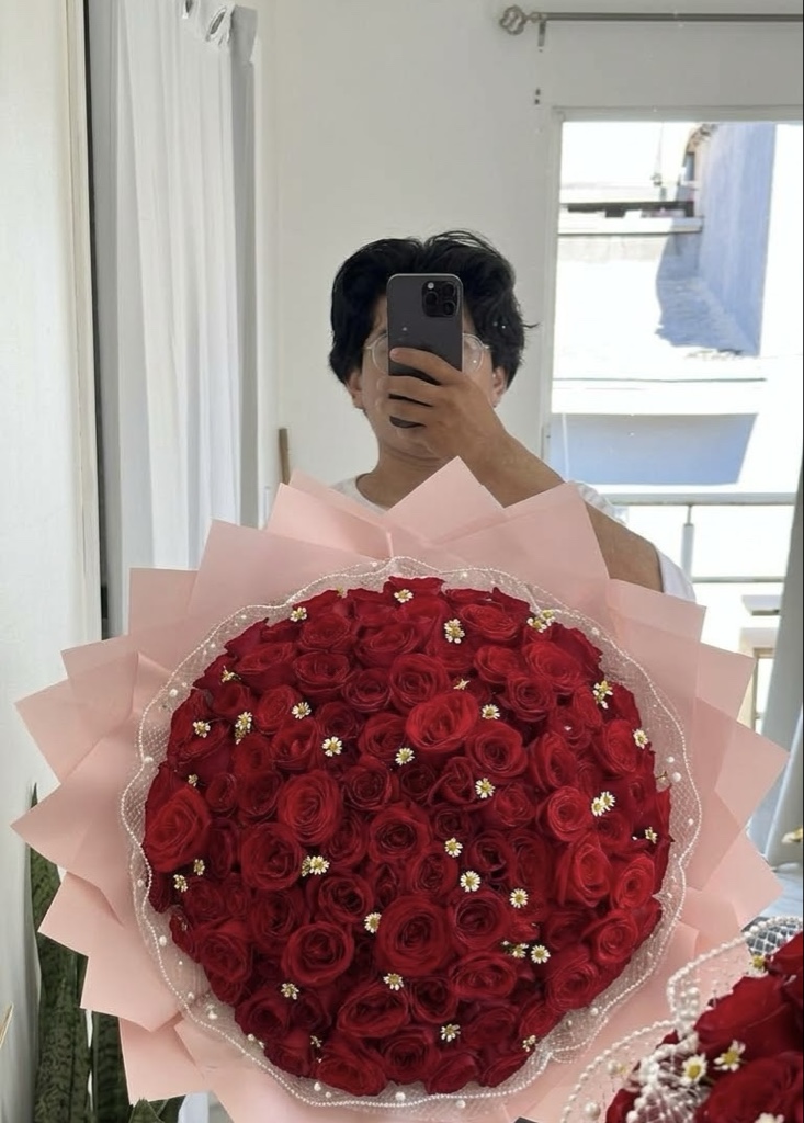Ramo de 100 rosas 🌹