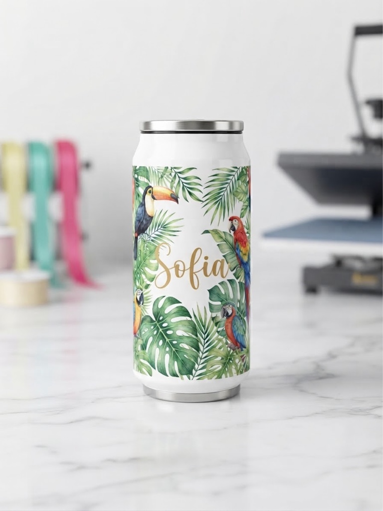 Vaso tipo lata de cerveza