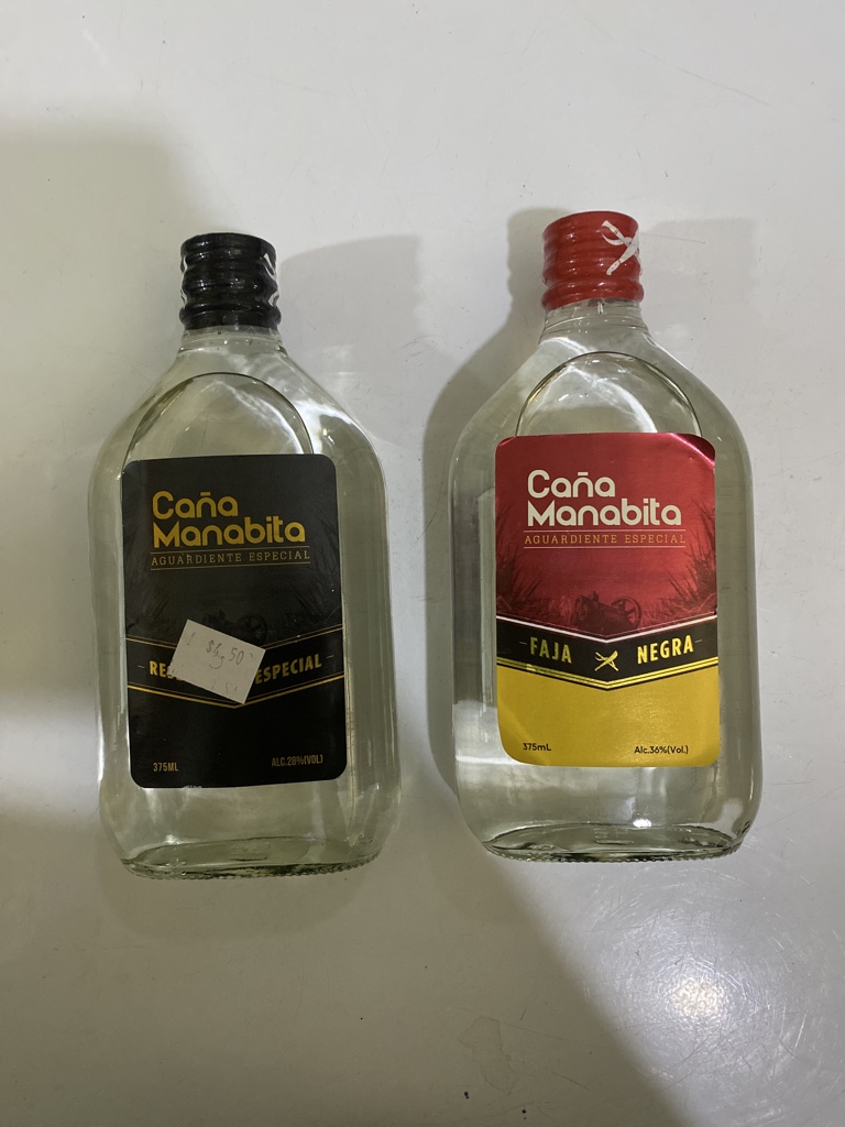 Caña Manabita Aguardiente 375ml