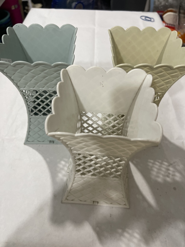 Canasta decorativa pastel